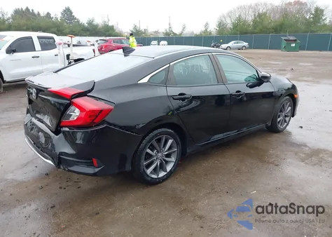 2020 Honda Civic Ex из США, поврежденный, VIN 19XFC1F39LE020025